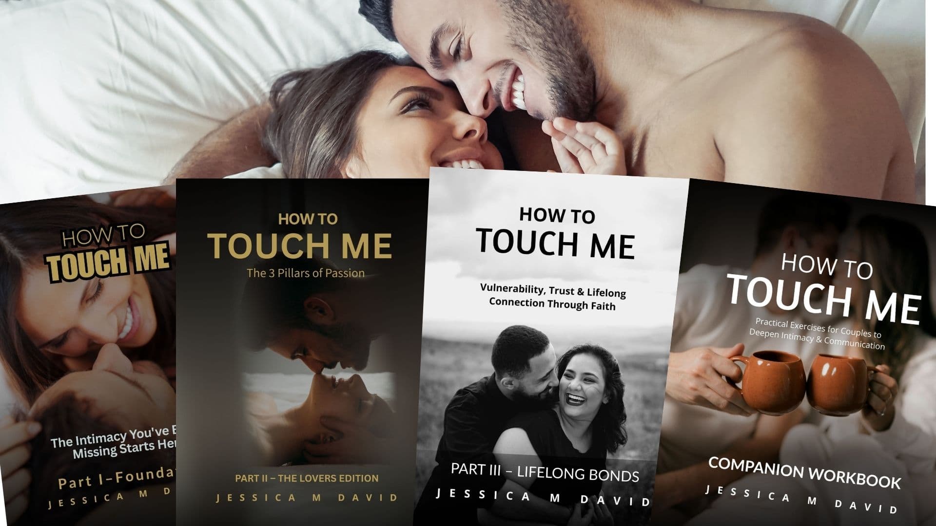 How to Touch Me book series by Dr. Jessica M. David